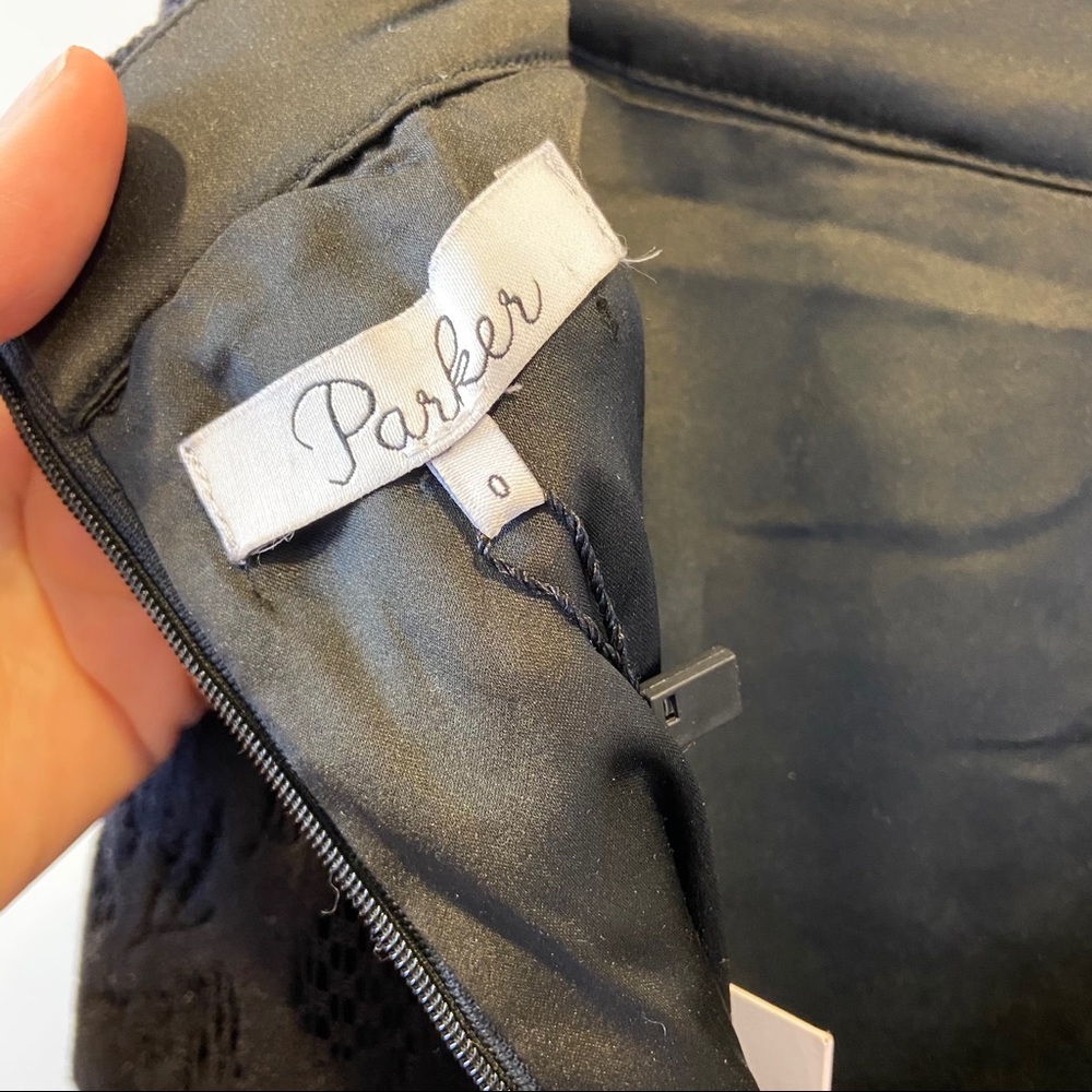 NWT Parker “Sandia” Black Lace Pencil Skirt - Picture 8 of 13
